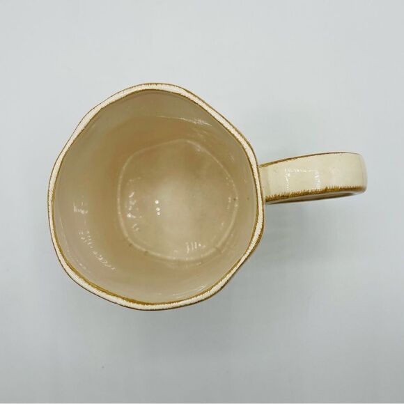 Magenta Pumpkin Distressed Ceramic Mug - Picture 3 of 4